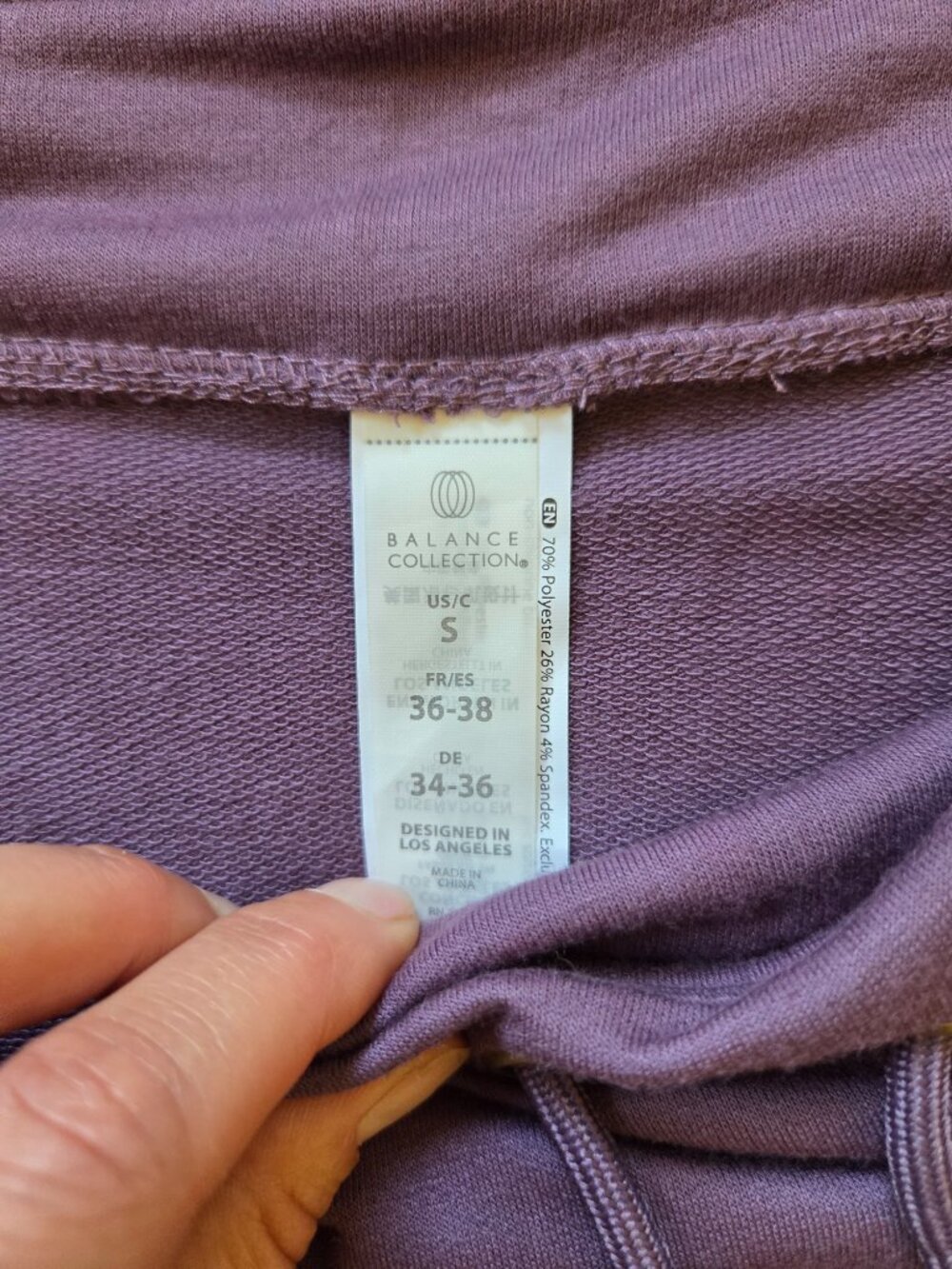 Balance Collection Casual Purple Skirt - Picture 3 of 7